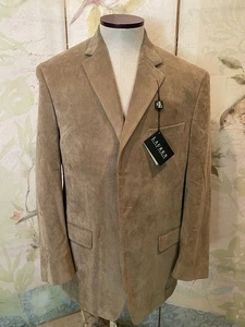 Lauren Ralph Lauren Tan Herren 40Reg, Neu mit Etikett Orig 275,00 Neu 2 Knöpfe - Bild 1 von 6