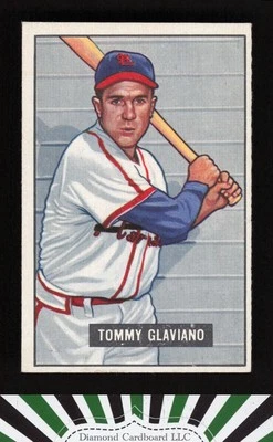 1951 Bowman #301 Tommy Glaviano EX+ - Image 1 of 2