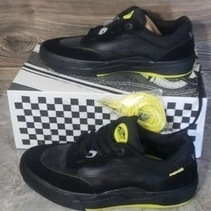 New Vans Mens Sneakers Wayvee Size 6.5 Skateboarding Black Casual Streetwear - Picture 1 of 10