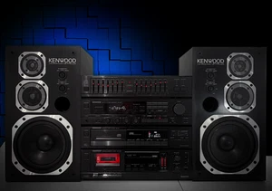 KENWOOD HiFi TOWER 🌈RaRe🌈 Vintage Stereo Component System - Picture 1 of 7
