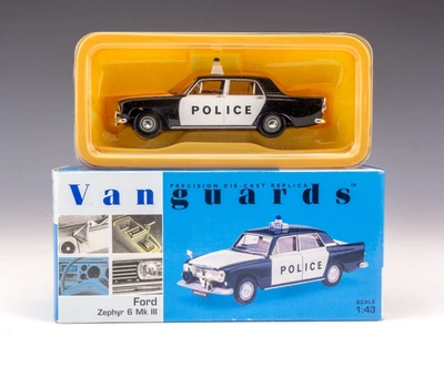 Vanguards - VA46000 Police Vehicle - Ford Zephyr 6 MkIII - Image 1 of 3