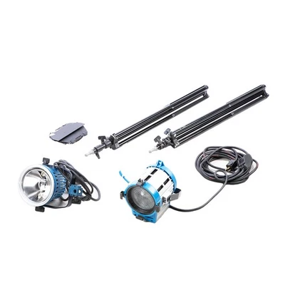 LENTE ARRI 650W FRESNEL 4.3" y kit de luz de inundación de enfoque ARRI Arrilite 1000 vatios Foto 1 de 4