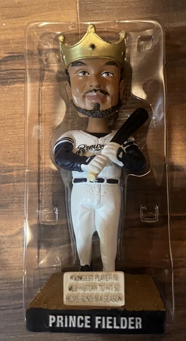 MLB 2008 Milwaukee Brewers PRINCE FIELDER Bobblehead - NIB Cover