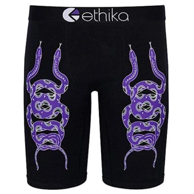 Calzoncillos boxer Ethika Sir Hiss Snakes Urban Staple Fit para hombre ropa interior UMS176 Foto 1 de 3