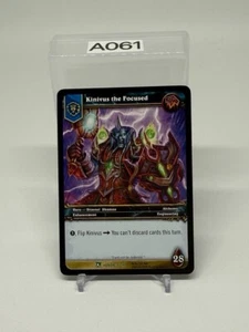 World of Warcraft TCG Kinivus the Focused - Fields of Honor 3/208 - Picture 1 of 2