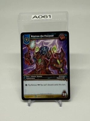 World of Warcraft TCG Kinivus the Focused - Fields of Honor 3/208 - Image 1 of 2