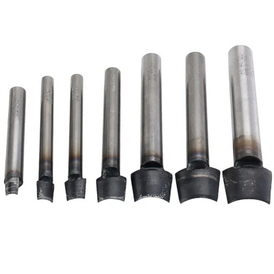 Cuarto de Acero Redondo Cuero Artesanía Arco Extremo Cortador Punzón Correa Cinturón Billetera Herramientas Foto 1 de 4