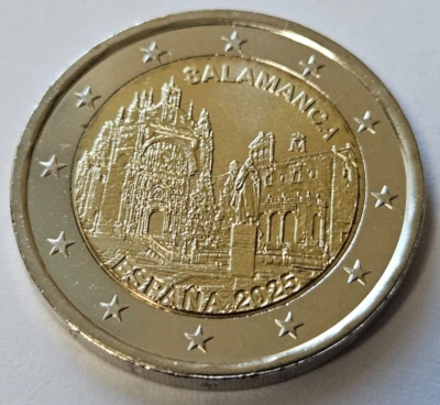 Spain 2 euro coin 2025 Salamanca UNC - Image 1 of 2