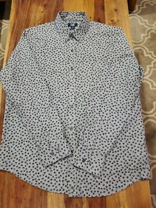 Cutter & Buck Long Sleeve Shirt Men's L Stretch Excellent Condition - Picture 1 of 11
