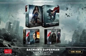 BATMAN V SUPERMAN Dawn of Justice HDZeta Ultimate Edition 4K Ultra HD Steelbook - Picture 1 of 6