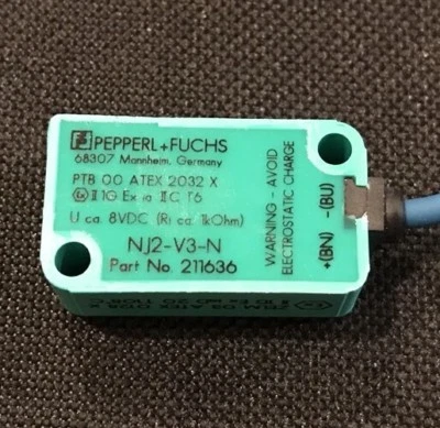 Pepperl + Fuchs 211636 NJ2-V3-N - Namur Inductive Sensor - image 1 of 3