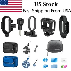 US - Lens Protective Case Extension Mount Adapter For Insta360 Go 3 Camera Parts - Picture 1 of 32