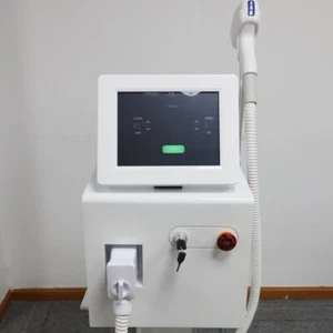 Epilatore laser indolore testa di raffreddamento viso corpo diodo depilazione laser 808nm - Foto 1 di 13