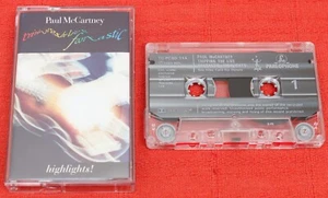 PAUL MCCARTNEY - UK CASSETTE TAPE - TRIPPING THE LIVE FANTASTIC - HIGHLIGHTS - Picture 1 of 5