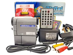 JVC GR-DVX707EK MiniDV PAL Digital Video Camera Camcorder iLink Vintage Silver - Picture 1 of 24