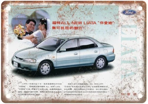 Vintage 1995 Ford Liata S1 Ad Retro Look Metal Sign A6048 - Picture 1 of 2