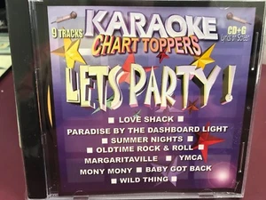 Chart Toppers Karaoke CDG VILLAGE PEOPLE SEÑOR MEZCLA MUCHO PASTEL DE CARNE JIMMY BUFFETT - Imagen 1 de 3