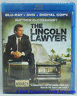The Lincoln Lawyer (Blu-Ray/Dvd, 2011, 2-Disc Set) W/Slipcover