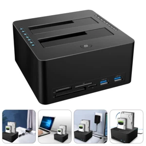 1 SET DOUBLE 2.5 '' / 3,5 '' Harddisk Box / / / - Afbeelding 1 van 12