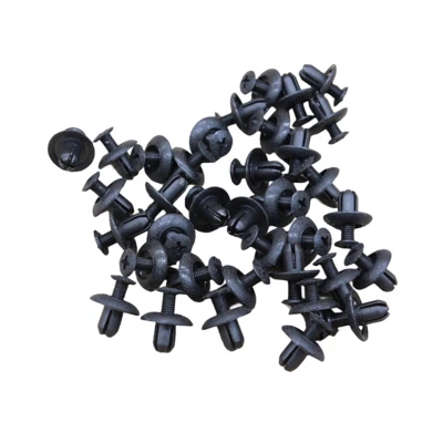 Clips de remache de montaje de guardabarros para parachoques para Mitsubishi Toyota Lexus MB-253964 50 un. Foto 1 de 3