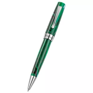 Montegrappa Elmo 02 Green Ballpoint Pen Steel Fittings ISE2RBAG - Picture 1 of 5