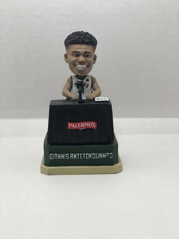 2022-23 BUCKS GIANNIS ANTETOKOUNMPO "DAD JOKE" TALKING BOBBLEHEAD SGA ~ NIB Cover