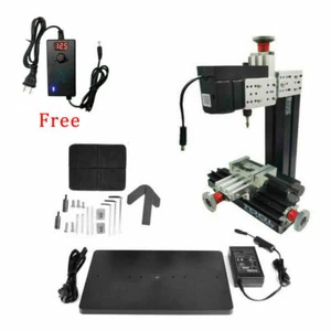 Nuevo mini torno de metal de alta potencia hágalo usted mismo micro fresadora Millier 12000 rpm 24 W - Imagen 1 de 12