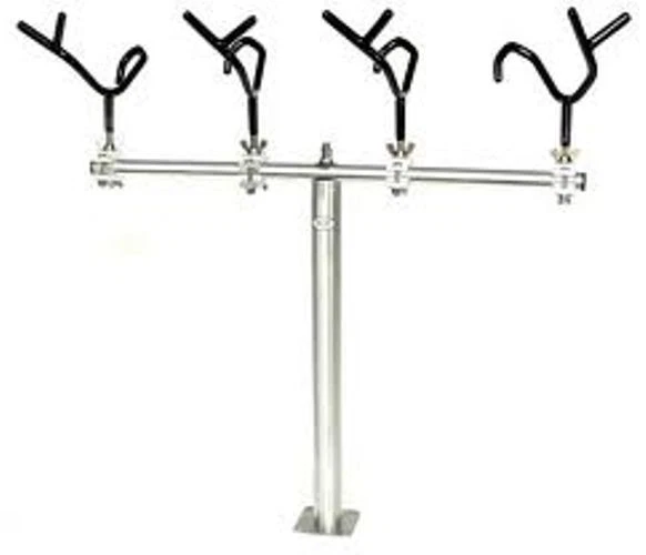 SOPORTE VARILLA POSTE CRAPPIE DRIFTMASTER 4 VARILLAS PRO PISTOLA SISTEMA HONDA T-250-HC Foto 1 de 1