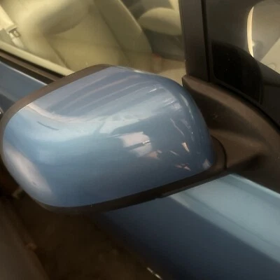 2012 Nissan Leaf Door Mirror Right Passenger Side RH Power Heated Ocean Blue OEM - Image 1 of 4