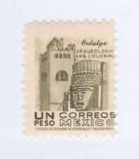Mexico-Arquitectura,Scott#882b,1p,Serie IIIA3,wmk.300,MH,Scott=$12