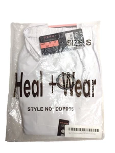 Small Medical Scrubs White Bottoms for Women with Pockets - Picture 1 of 3