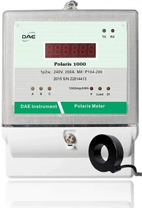 DAE P104-200-S KIT, UL kWh Smart Submeter, 1P2W(2 hot wire),200A, 208/240V, 1CT - Picture 1 of 6