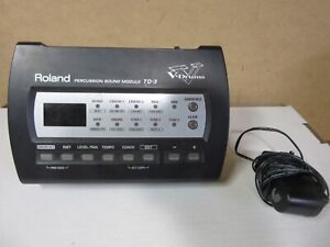 Roland TD-3 V-Drums Electronic Percussion Sound/Brain Module With Adapter