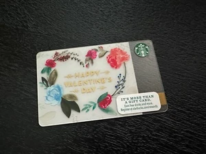Starbucks 2016 Happy Valentines Day Hearts Coffee Gift Card - Picture 1 of 2
