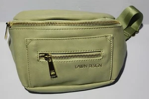 Fawn Design Bags Fawny Fanny Pack crossbody Sling Bag Pale Greenw/Gold Hardware - Picture 1 of 5