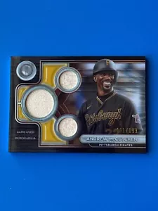 2024 Topps Tribute Andrew McCutchen Triple Relic /199 - Picture 1 of 3