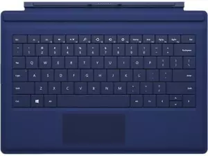 Microsoft Surface Pro Type Cover Keyboard for Pro 3, Pro 4, 2017 Surface - Blue - Picture 1 of 2