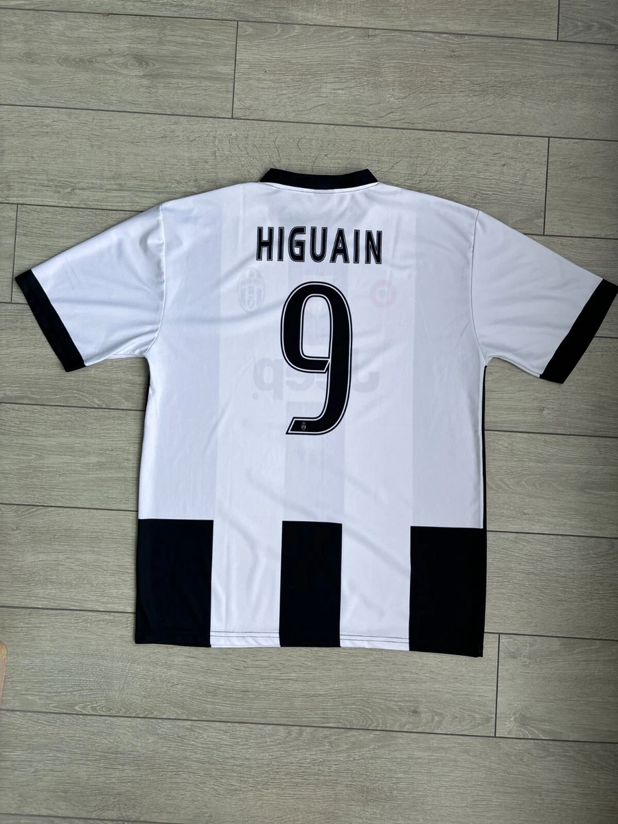 Juventus Gonzalo Higuain International Club Soccer Fan Jerseys for