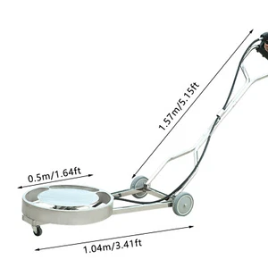 30.2L Pressure Washer 2 Nozzles Undercarriage Cleaner Under Car Chassis Cleaner - Picture 1 of 12