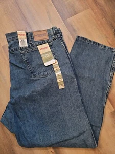 Mens 46x32 Wrangler Big Rugged Wear Relaxed Straight Leg New w/Tags - Picture 1 of 8