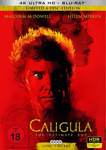 Caligula: The Ultimate Cut 4K UHD + Blu-Ray Mediabook Tiberius Film Tinto Brass - Foto 1 di 1