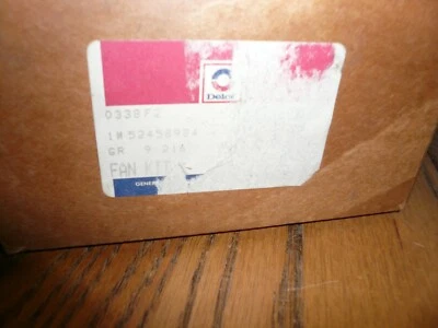 Nuevo de Lote Antiguo Fabricante Original GM Delco Ventilador Ventilador Rueda 52458984 Chevy Buick Olds Pontiac Foto 1 de 3