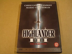 DVD / HIGHLANDER 3 - THE SORCERER ( CHRISTOPHER LAMBERT, MARIO VAN PEEBLES ) - Imagen 1 de 3