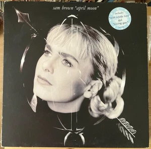 Sam Brown/April Moon UK 1990 FIRST PRESS AMA 9014 ROCK/POP VERY GOOD+ LP VINYL - Picture 1 of 7