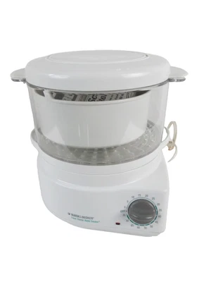 Black & Decker HS800 FLAVOR SCENTER Handy Steamer and Rice Cooker Tested Working - Image 1 of 4