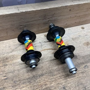 Mavic Paris Gao Dakar Hubs mm Freewheel 100/135 28h QR Vintage MTB - Picture 1 of 9