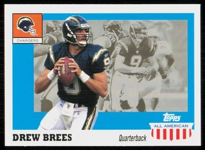 2003 Topps All American Drew Brees San Diego Chargers #84 - Image 1 of 2