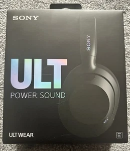Sony Ult Power Sound Black Bluetooth Wireless Headphones NEW SEALED - Picture 1 of 4