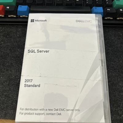 Microsoft Dell SQL Server 2017 STANDARD Media + License OEM - Image 1 of 3