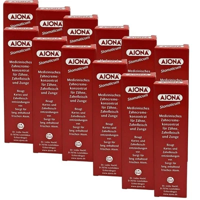 12x Ajona Stomaicum 12x 25ml - Dr Love Medical Toothpaste - Image 1 of 4